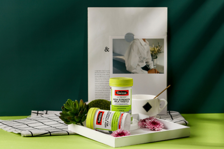 Viên Uống Thải Độc Gan Từ Cây Kế Sữa - Swisse Milk Thistle 60 Viên