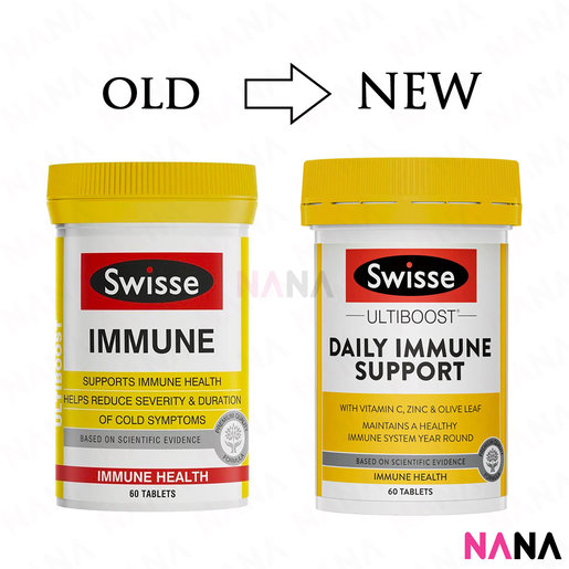 VIÊN UỐNG TĂNG CƯỜNG MIỄN DỊCH, SỨC ĐỀ KHÁNG SWISSE DAILY IMMUNE SUPPORT 60 VIÊN