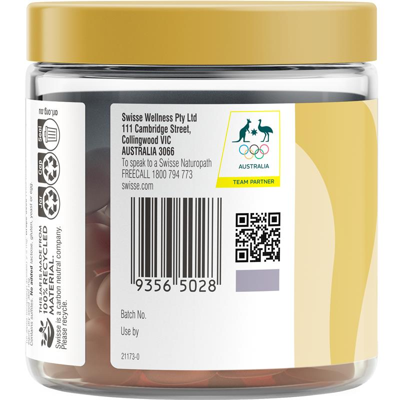 Viên nhai bổ sung Collagen - Swisse Beauty Collagen Glow Gummies 45 Viên