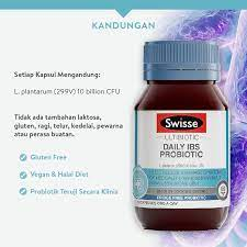 Viên uống giảm kích thích ruột và hỗ trợ tiêu hóa - Swisse Ultibiotic Daily IBS Probiotic 30 Viên