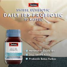 Viên uống giảm kích thích ruột và hỗ trợ tiêu hóa - Swisse Ultibiotic Daily IBS Probiotic 30 Viên