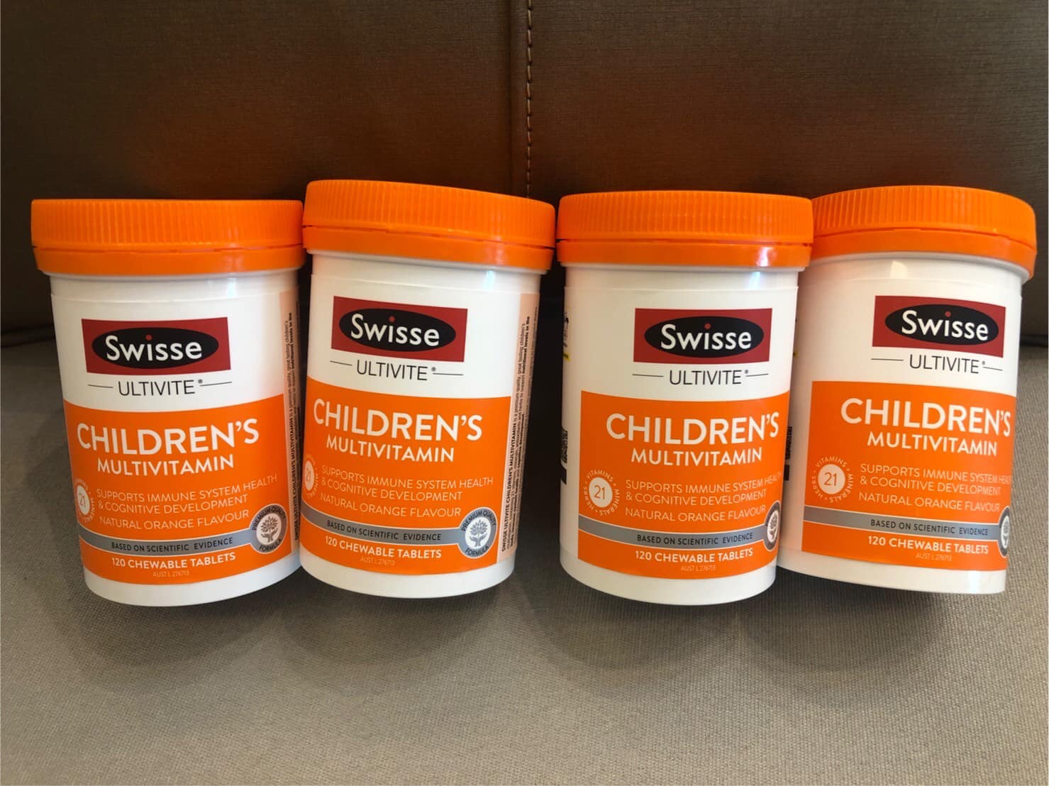 Viên Uống Bổ Sung Vitamin Cho Trẻ Em Swisse Children's Ultivite Multivitamin 120 Chewabl Viên