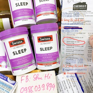 Viên uống hỗ trợ giảm căng thằng mệt mỏi tuột mood làm dịu tâm trí - Swisse Ultiboost Tâm Trạng 50 Viên