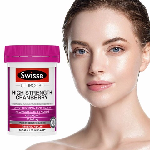 Viên uống Nam việt quất - Swisse Cranberry 25000mg 30 Viên