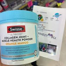 Bột uống hỗ trợ giảm viêm khớp - Swisse Collagen Joint + Muscle Health Powder 162g