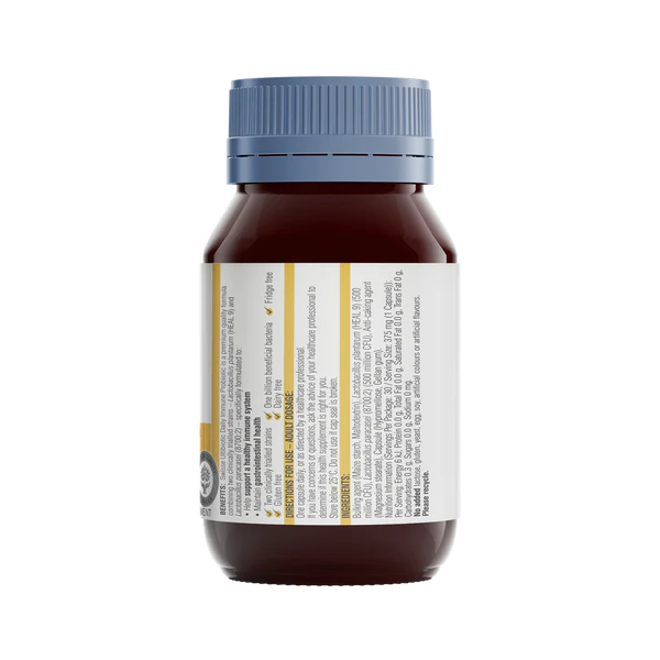 Viên uống men vi sinh tăng cường miễn dịch giảm ốm vặt - Swisse Ultibiotic Daily Immune Probiotic 30 Viên