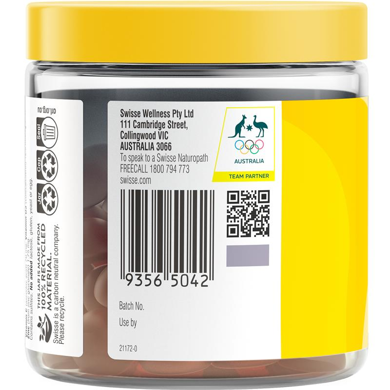 Viên nhai hỗ trợ hệ thống miễn dịch - Swisse Immune Gummies 60 viên nhai