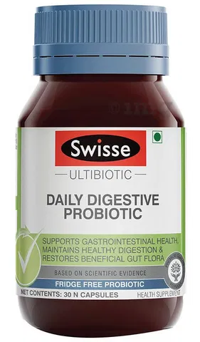 Men TIÊU HÓA lợi khuẩn hỗ trợ tiêu hóa KHỎE đường ruột giảm đầy hơi khó chịu táo bón tiêu chảy Swisse Probiotics Daily