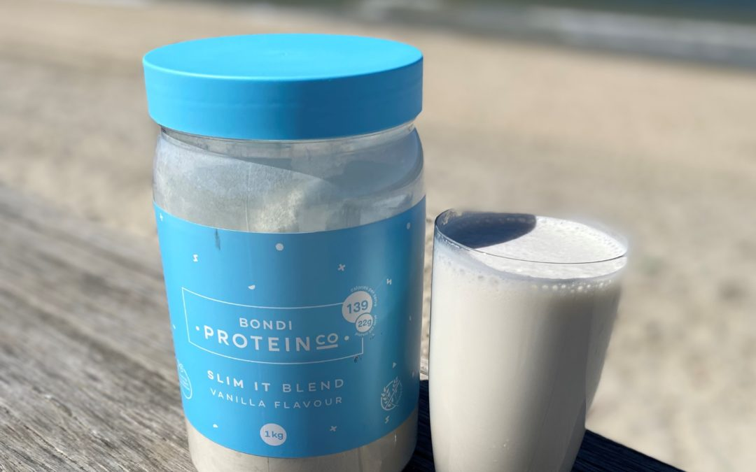 Bột Protein giảm cân, tập gym, chơi thể thao - Bondi Protein Co Slim It Blend Vanilla 1kg