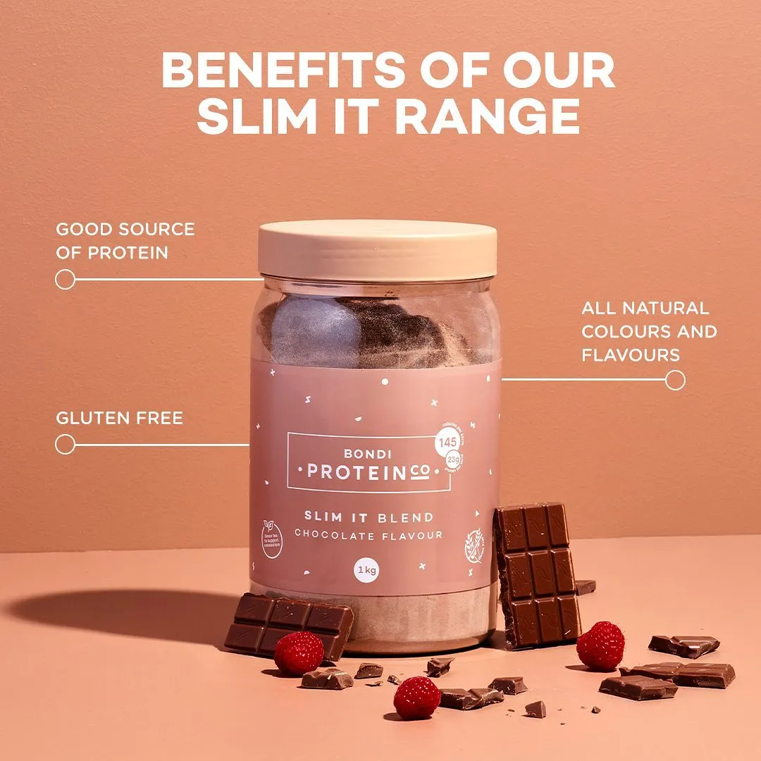 Bột Protein - Bondi Protein Co Slim It Blend Chocolate 1kg