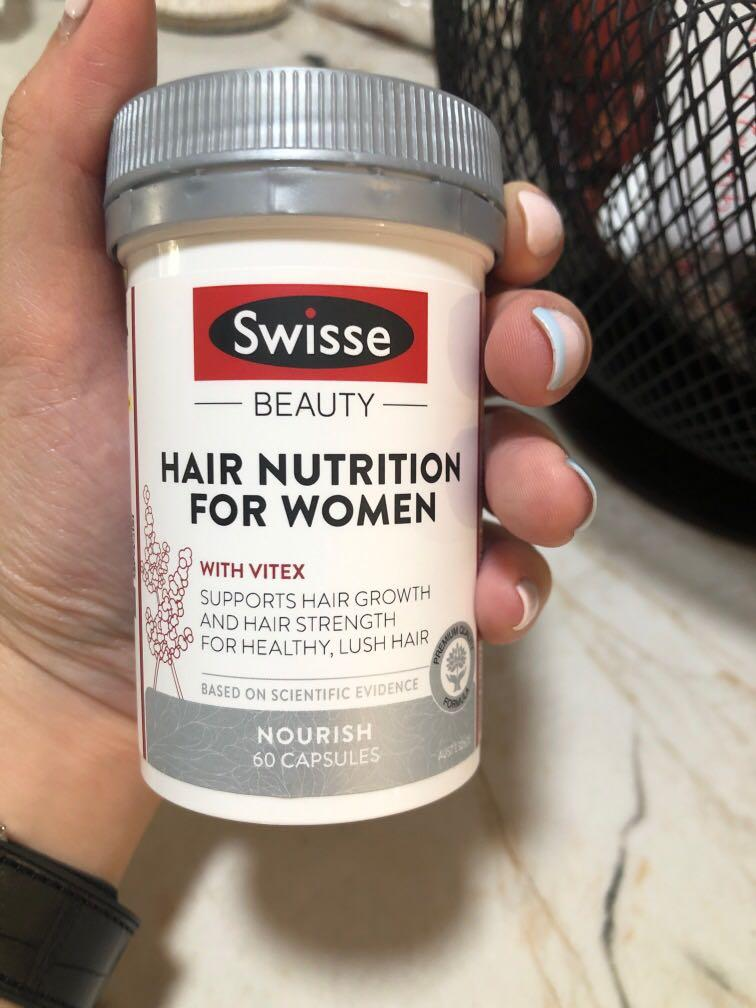 Viên uống dưỡng tóc cho nữ giới - Swisse Hair Nutrition For Women 60 Viên