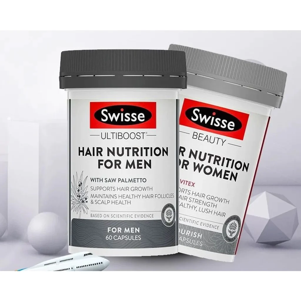Viên uống dưỡng tóc cho nữ giới - Swisse Hair Nutrition For Women 60 Viên