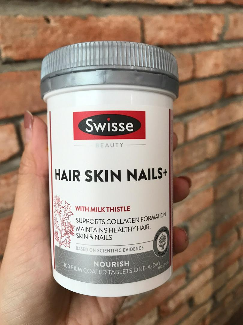 Viên uống hỗ trợ tóc da và móng - Swisse Ultiboost Hair Skin Nails+ 100 Viên
