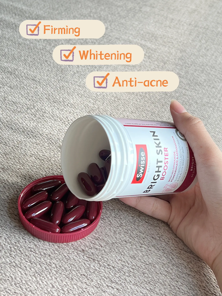 Viên uống trắng da - Swisse Beauty Bright Skin 120 Viên