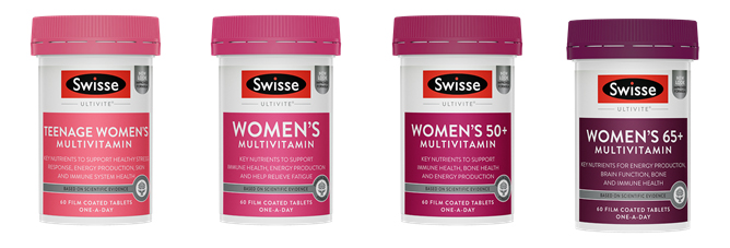 Viên uống vitamin tổng hợp cho TeenGirl - Swisse Teenage Ultivite Women's Multivitamin 60 Viên