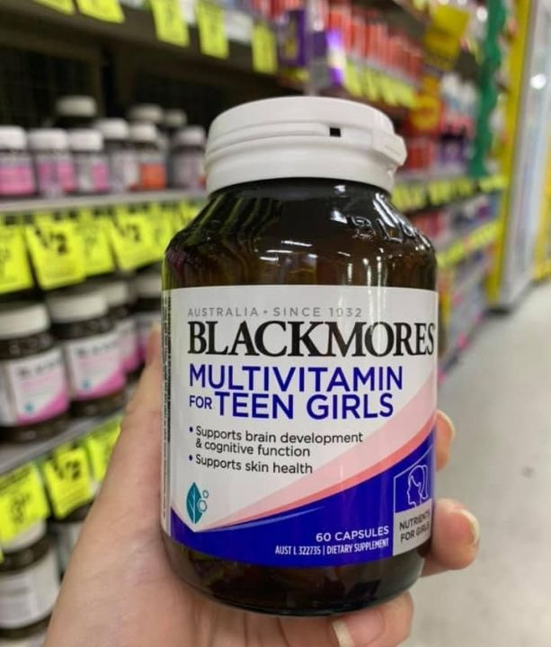 Viên uống vitamin tổng hợp cho TEENGIR - Blackmores Multivitamin for Teen Girls 60 Viên