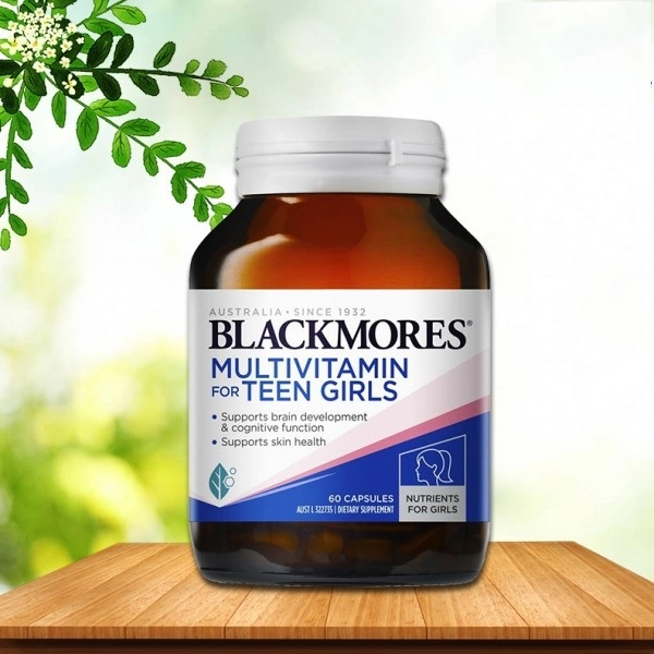 Viên uống vitamin tổng hợp cho TEENGIR - Blackmores Multivitamin for Teen Girls 60 Viên