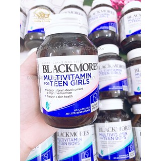 Viên uống vitamin tổng hợp cho TEENGIR - Blackmores Multivitamin for Teen Girls 60 Viên