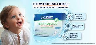 Men vi sinh sinh và vitamin D cho Bé trên 3 tháng  - Biostime Infant Probiotic with Vitamin D 28 Gói