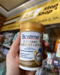 Bột tăng đề kháng cho Bé -Biostime 2'-FL HMO ProBOOST + VIT D 44.8g