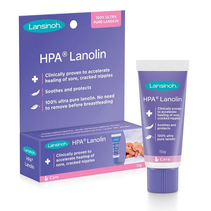 Kem bôi trị nứt đầu ti - cực phù hợp cho mẹ cho con bú Lansinoh® HPA® Lanolin 15g