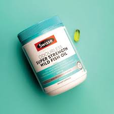 Swisse Ultiboost Dầu Cá Biển Tự Nhiên Omega 3 Không Mùi 2000mg 200 Viên Nang - Swisse Ultiboost Odourless Super Strength Wild Fish Oil 2000mg 200 Capsules