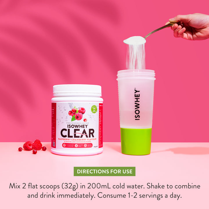 Isowhey Clear Cranberry Raspberry 550g