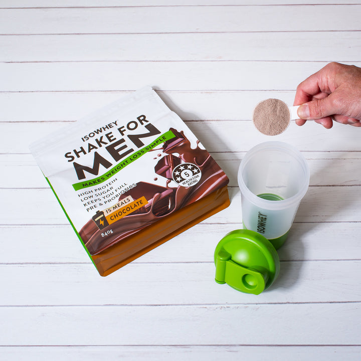 Sữa Lắc IsoWhey Cho Nam Vị Socola 840g - IsoWhey Shake for Men Chocolate 840g