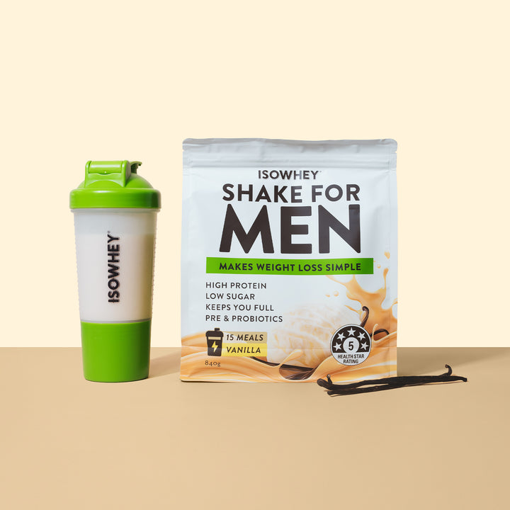 Sữa Lắc IsoWhey Cho Nam Vị Vanilla 840g - IsoWhey Shake for Men Vanilla 840g