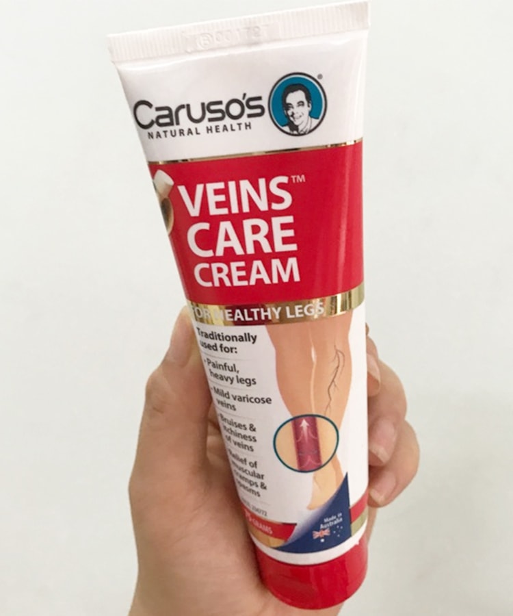Kem bôi trị suy giãn tĩnh mạch Carusos Veins Care Cream 75g