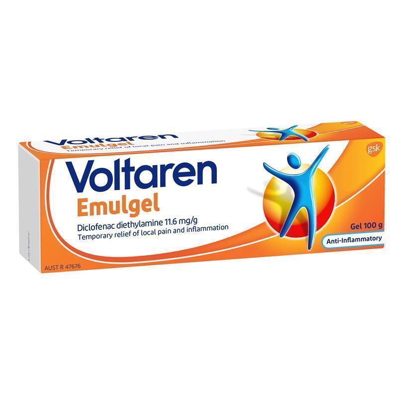 Voltaren Úc kem Bôi Xoa Bóp - Voltaren Pain Relief Gel No Mess Applicator
