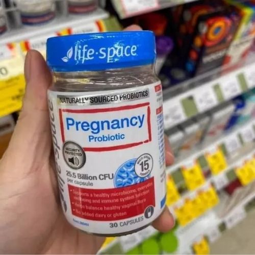 Men vi sinh ngừa táo bón cho bà bầu Life Space Probiotic for Pregnancy & Breastfeeding