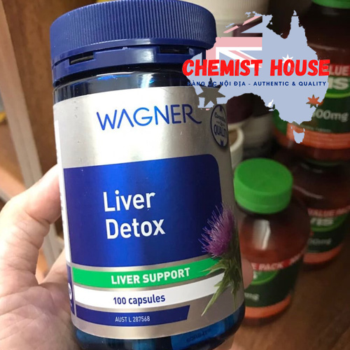 Wagner Liver Detox - Viên uống thải độc gan 100 viên