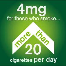 Viên ngậm cai thuốc lá Nicorette Quit Smoking Extra Strength Nicotine dạng viên Fruitdrops 4 x 20 viên