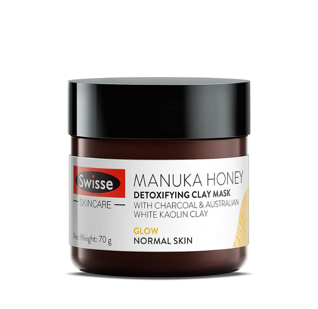 Mặt nạ đất sét Swisse Clay Mask detox sáng da cấp ẩm Manuka Honey/ Matcha / Blood Orange/ Hyaluronic 70g