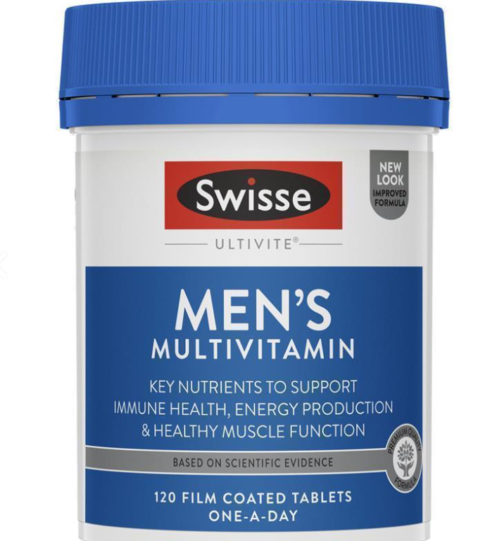 Swisse Men's Ultivite Multivitamin - 53 Vitamin TRONG 1 VIÊN dành cho Nam
