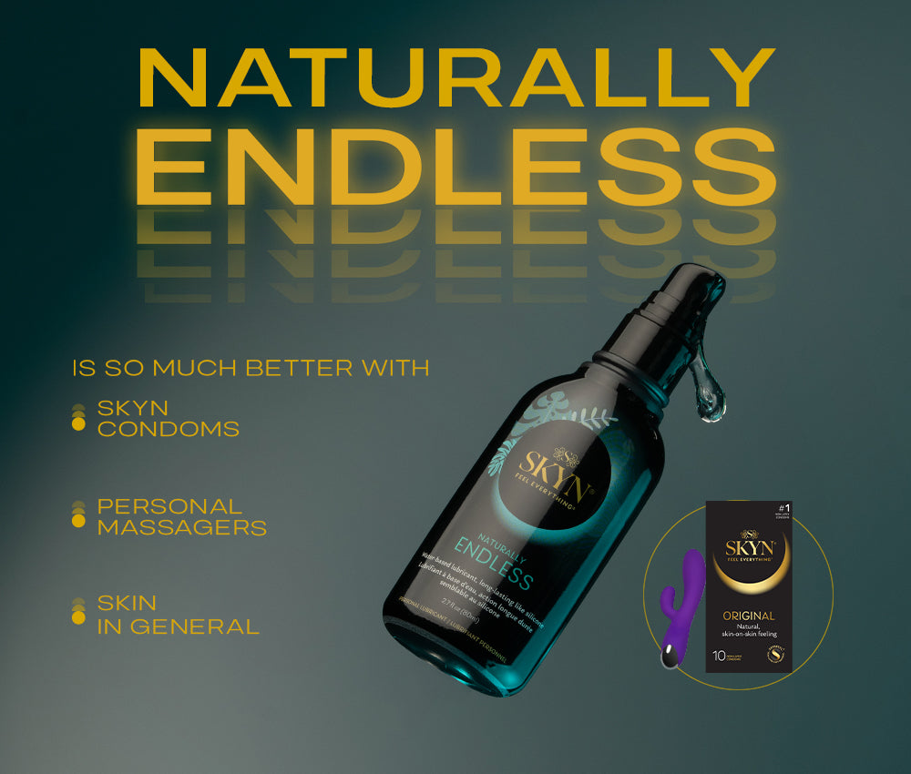 Gel Bôi Trơn & Dưỡng Ẩm Làm Tăng Sự Thoải Mái, Dễ Chịu Trong Thời Gian Quan Hệ SKYN™ Naturally Endless 80ml - SKYN® Naturally Endless Lubricant 80ml
