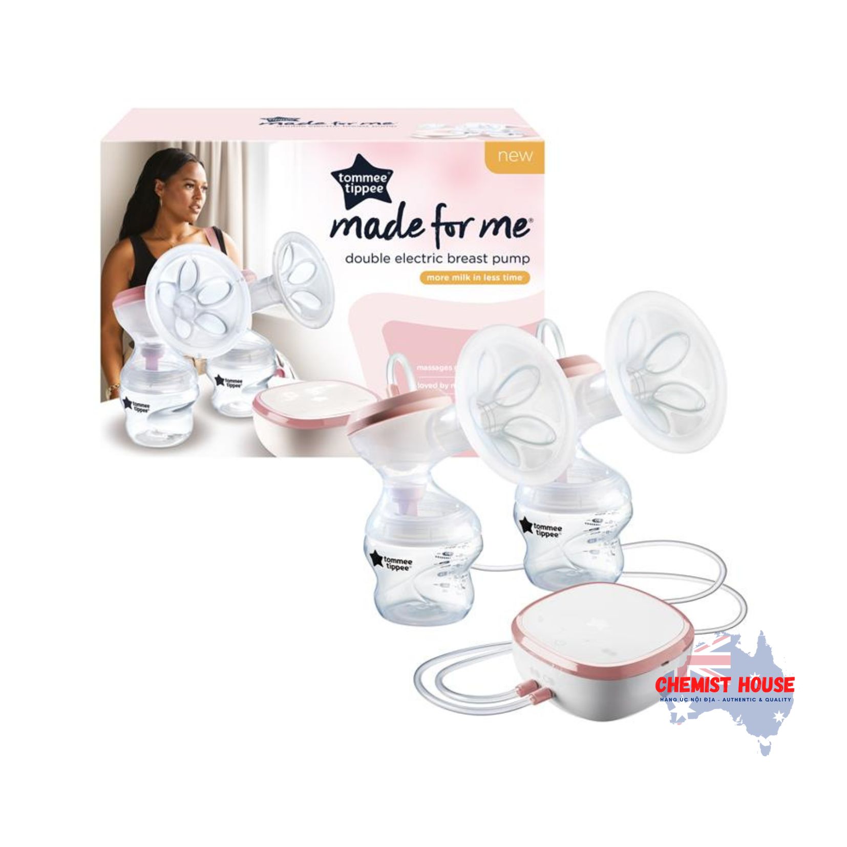 Máy Hút Sữa Điện Đôi - Tommee Tippee Made for Me Double Electric Breast Pump