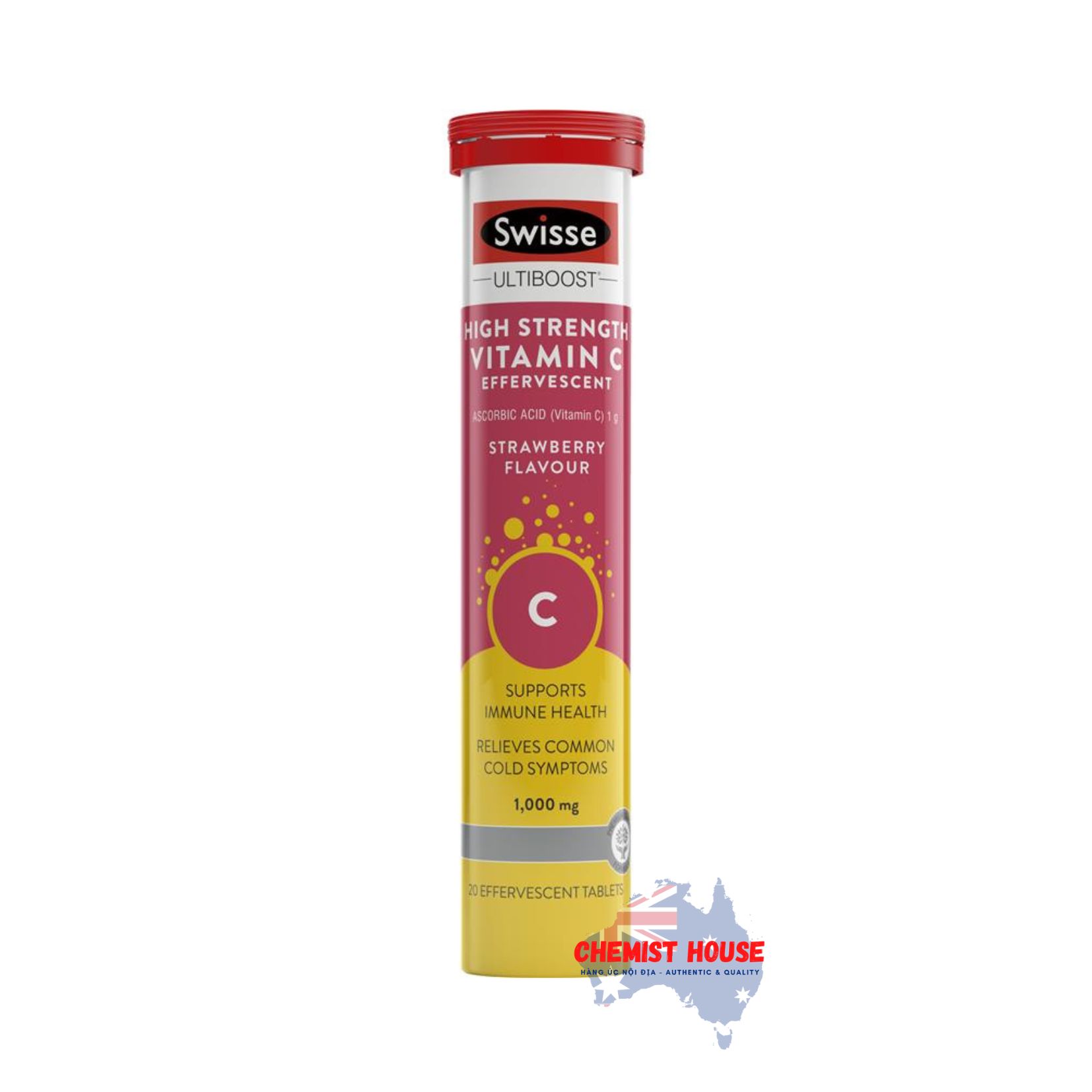 Viên sủi bọt Swisse Vitamin C 60 Viên Sủi Bọt