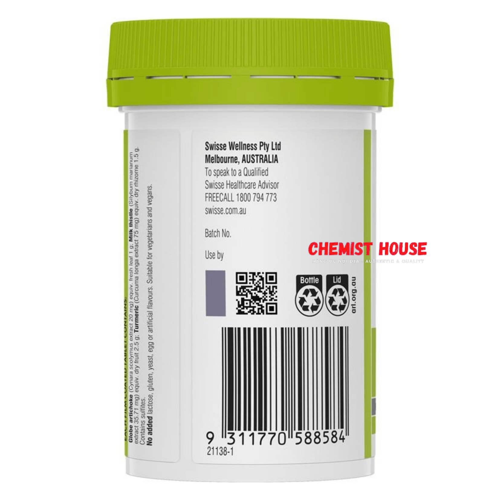 Swisse Ultiboost Liver Detox - Viên uống hỗ trợ thải độc gan