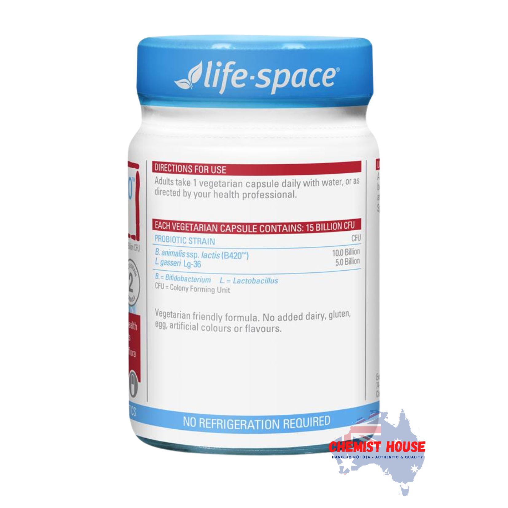 Life Space Shape B420 Probiotic - Men Vi Sinh Hỗ Trợ Tiêu Hoá 60 viên