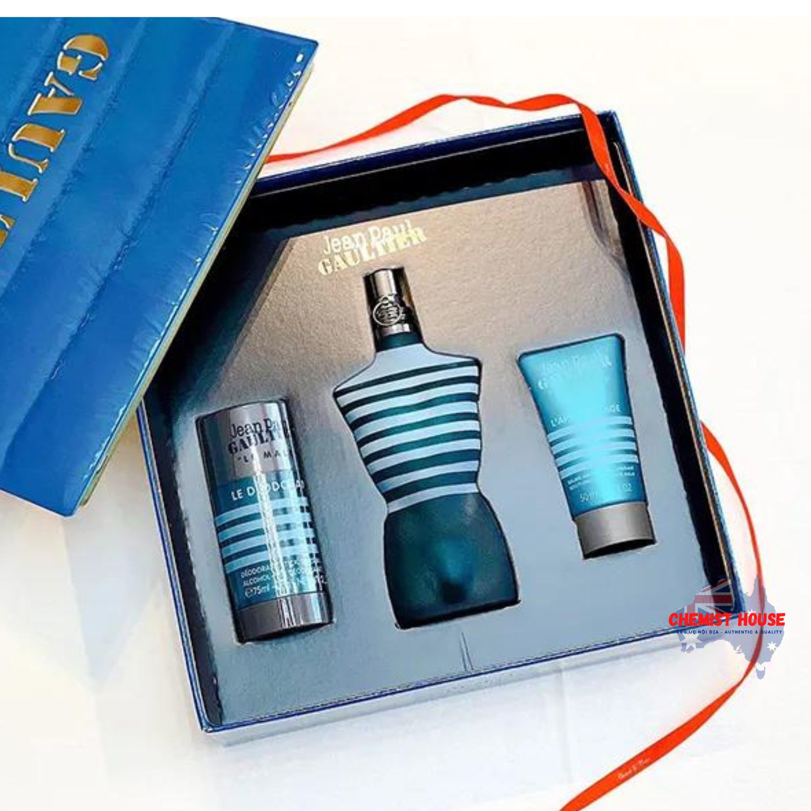 Set Nước Hoa Nam Jean Paul Gaultier Le Male 3 Món - Jean Paul Gaultier Le Male Eau de Toilette 125ml 3 Piece Set