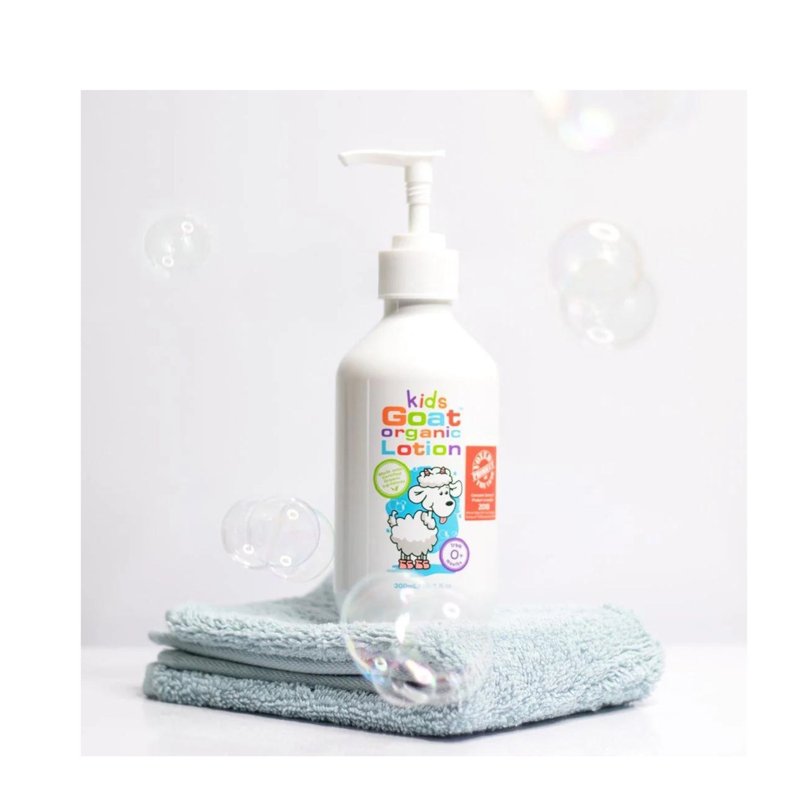 Sữa Dưỡng Ẩm Hữu Cơ Goat Kids Cho Bé Dịu Nhẹ & Lành Tính 300ml - Goat Kids Organic Moisturising Lotion 300ml