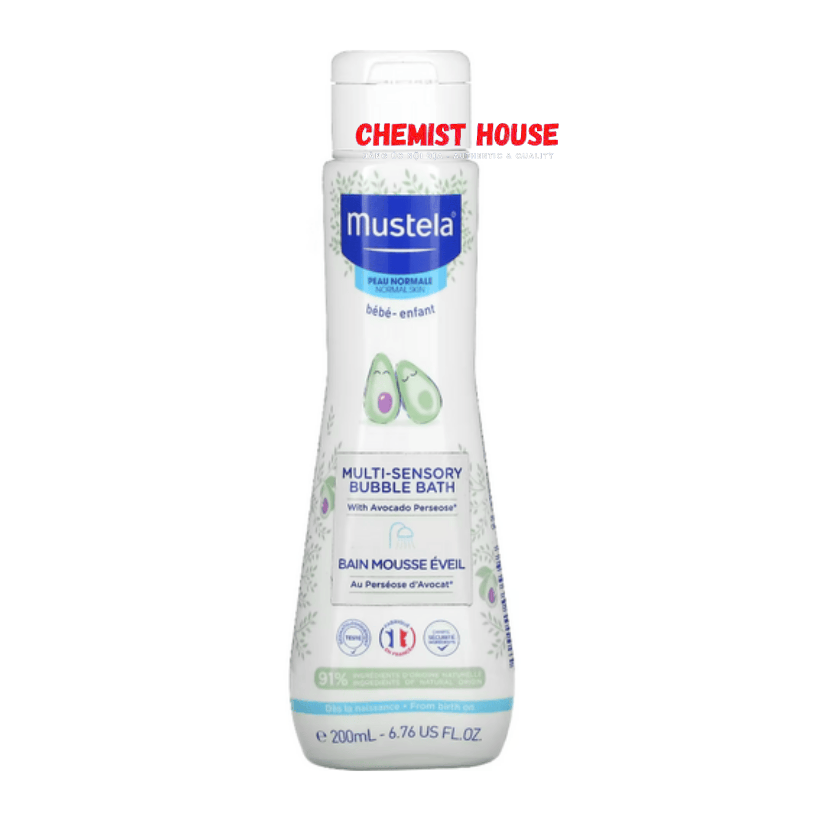 Mustela Multi-Sensory Bubble Bath 200ml