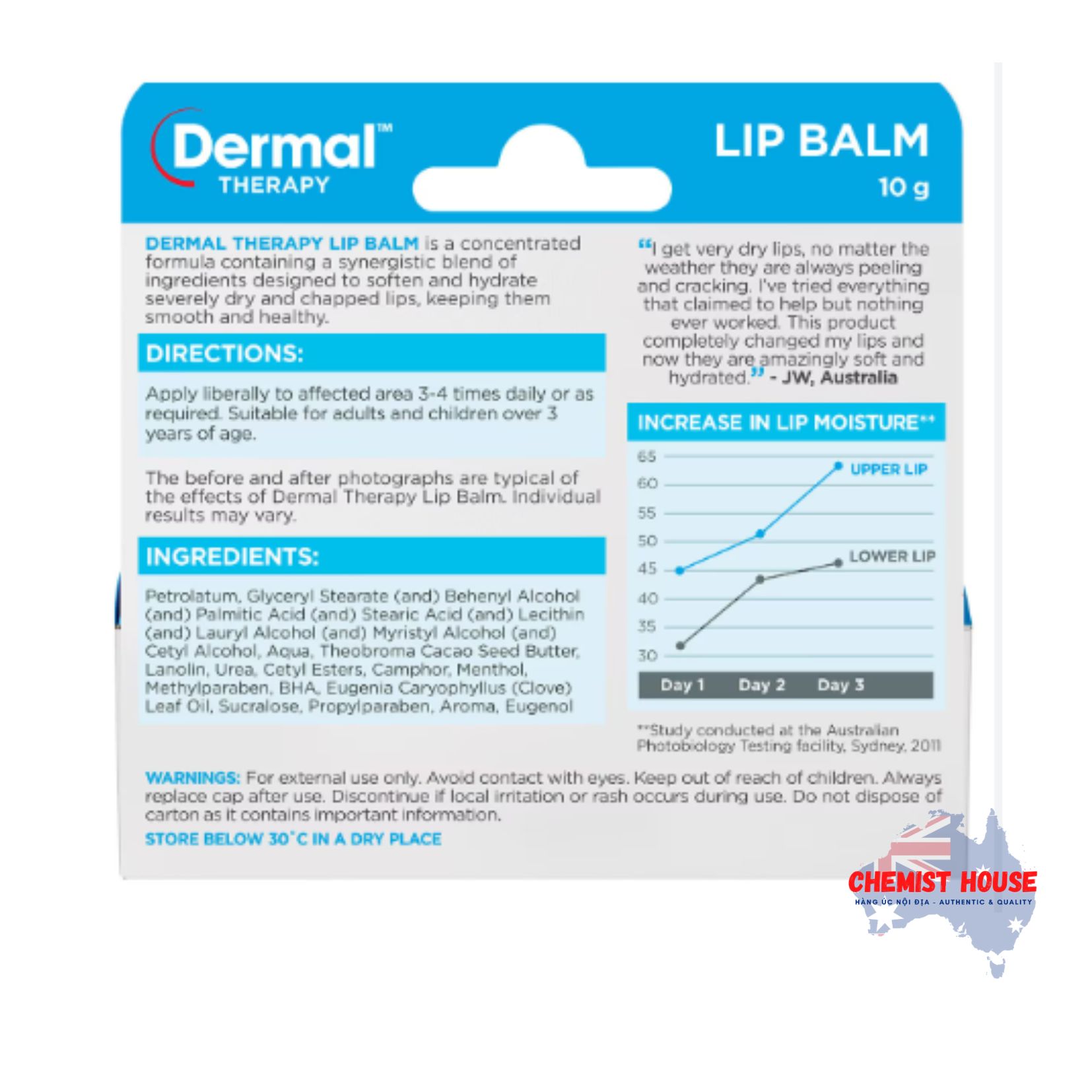 Mặt Nạ Ngủ Môi Dermal Therapy Overnight Lip Repair 10g