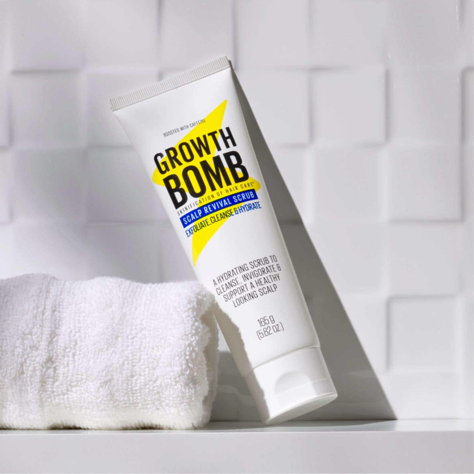Kem Tẩy Tế Bào Chết Phục Hồi Da Đầu Growth Bomb Scalp Revival 125ml - Growth Bomb Scalp Revival Scrub 125ml