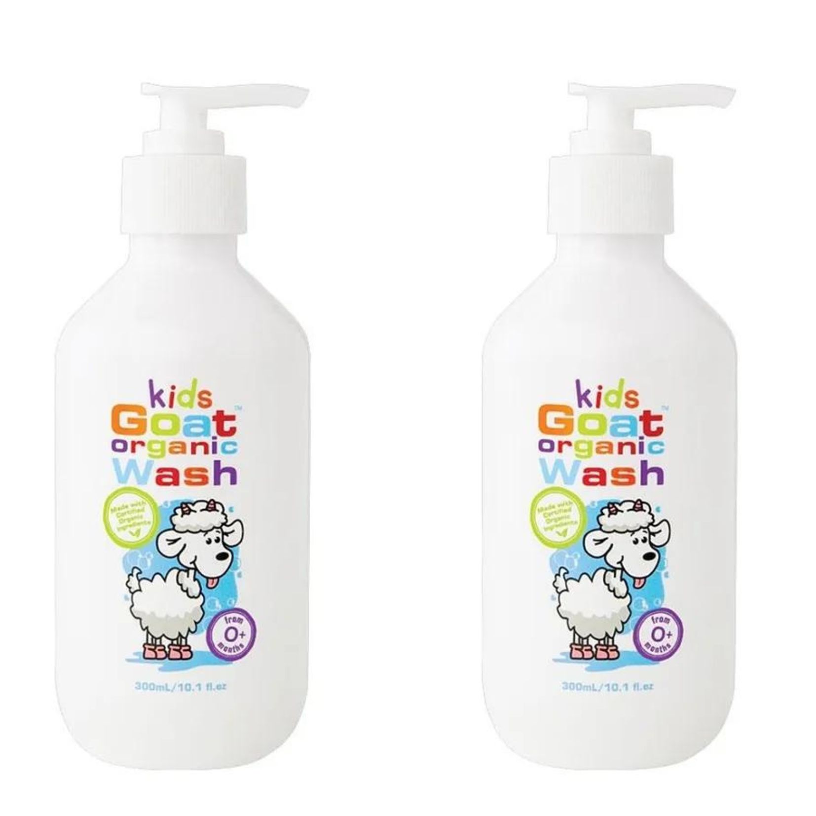 Sữa Tắm Gội Hữu Cơ Goat Kids An Toàn & Thân Thiện Với Bé Sơ Sinh 300ml - Goat Kids Organic Body Wash 300ml