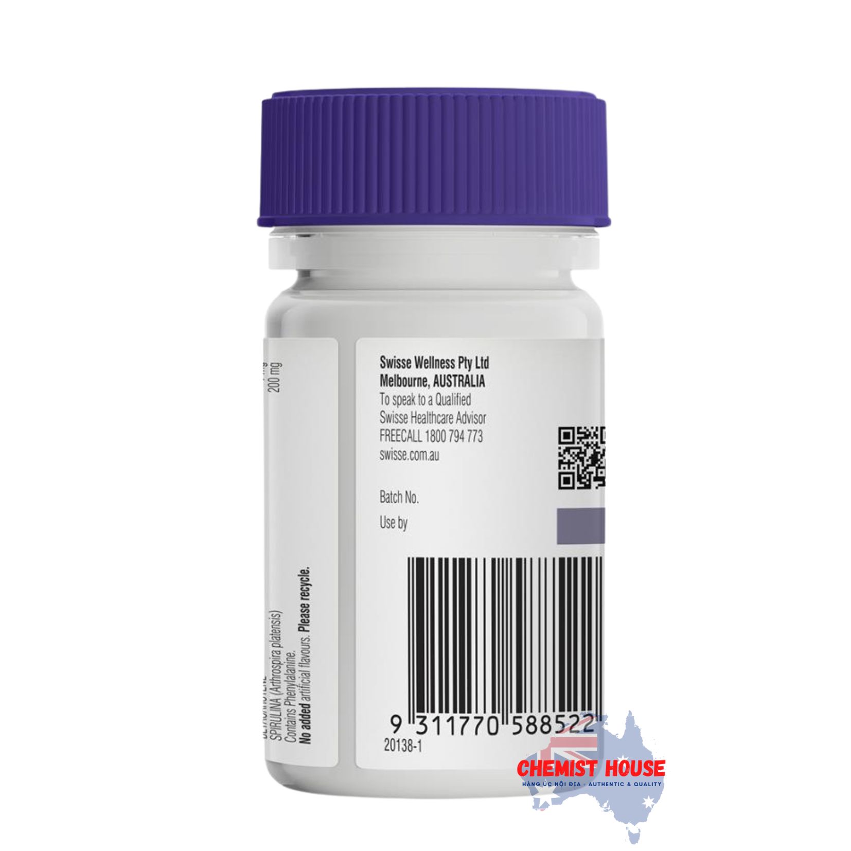 Viên uống bổ sung sắt Swisse Ultiboost Iron 30 viên