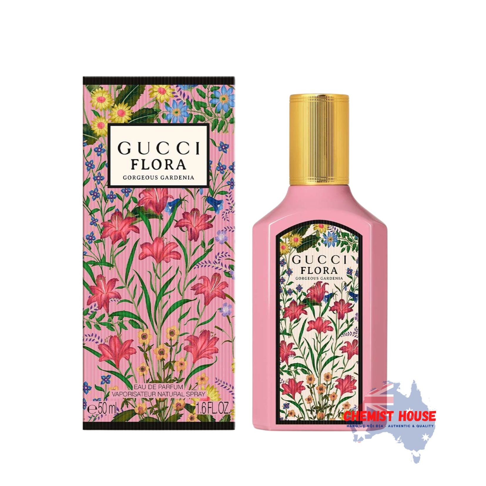 Nước Hoa Nữ Gucci Flora Gorgeous Gardenia Eau de Parfum 50ml/100ml