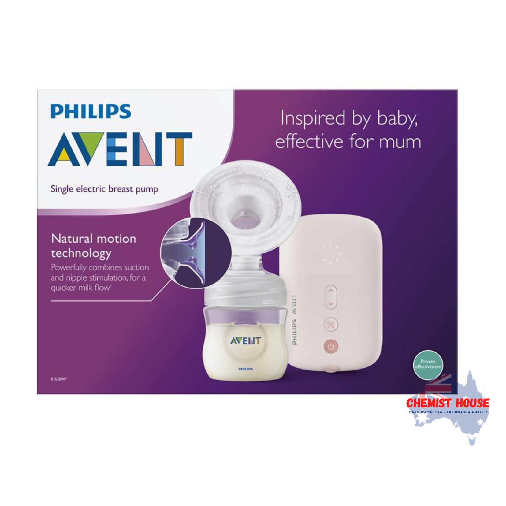 Máy Hút Sữa Điện Đơn Avent - Avent Single Electric Breast Pump
